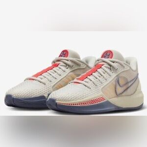 Nike Sabrina 1 NWOT 'Grounded' FQ3381-002 Sneaker Women Cream Basketball Shoes